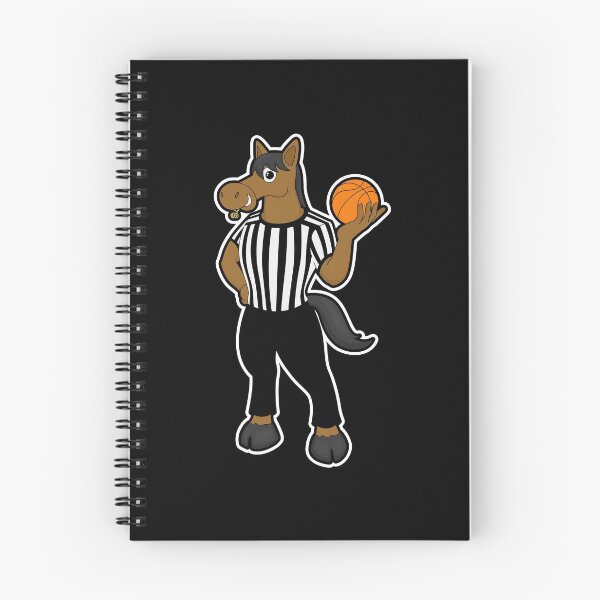 Item preview, Horse as Referee with Basketball & Whistle designed and sold by Snabdesign84.