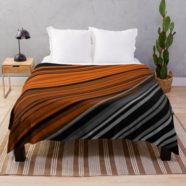 Item preview, Orange & silver lines abstract art designed and sold by NexusArts.