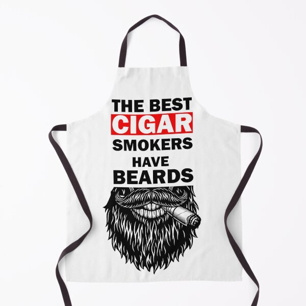 Item preview, The Best Cigar Smokers Have Beards smoking cigar gift designed and sold by alfa-rouk.