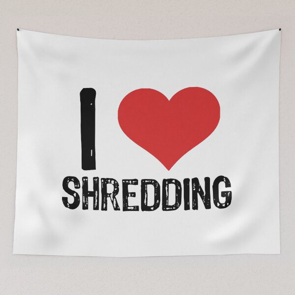 Item preview, I Love Shredding designed and sold by The "I Love Everything" Shop.