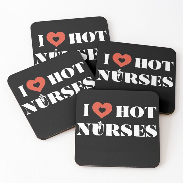 Item preview, I Love Hot Nurses designed and sold by Simple2simple.