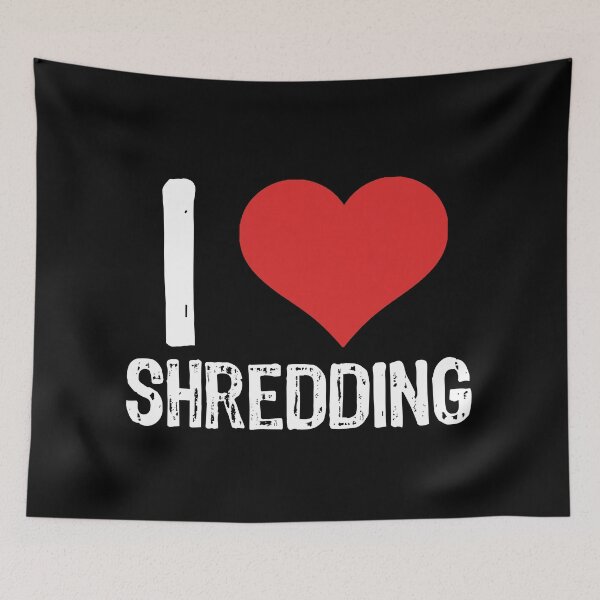 Item preview, I Love Shredding designed and sold by The "I Love Everything" Shop.