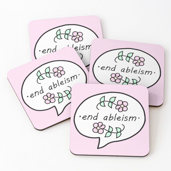 Item preview, End Ableism designed and sold by equityandhugs.