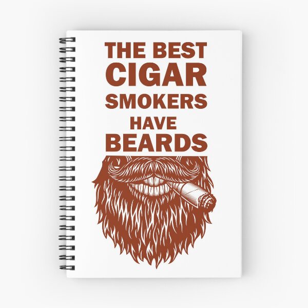 Item preview, The Best Cigar Smokers Have Beards smoking cigar gift designed and sold by alfa-rouk.