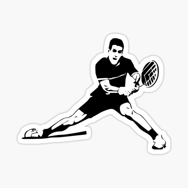 Novak Djokovic Sticker