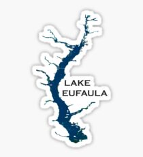 Lake Eufaula Alabama Sticker