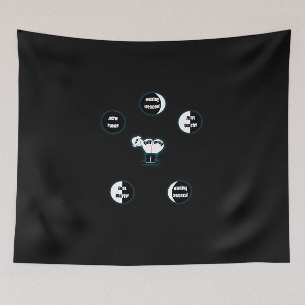Item preview, moon phases designed and sold by gruntpig.
