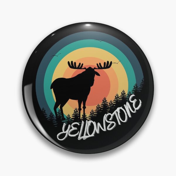 Item preview, moose Yellowstone national park  designed and sold by Original1977.