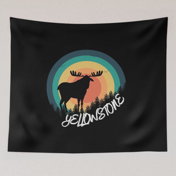 Item preview, moose Yellowstone national park  designed and sold by Original1977.