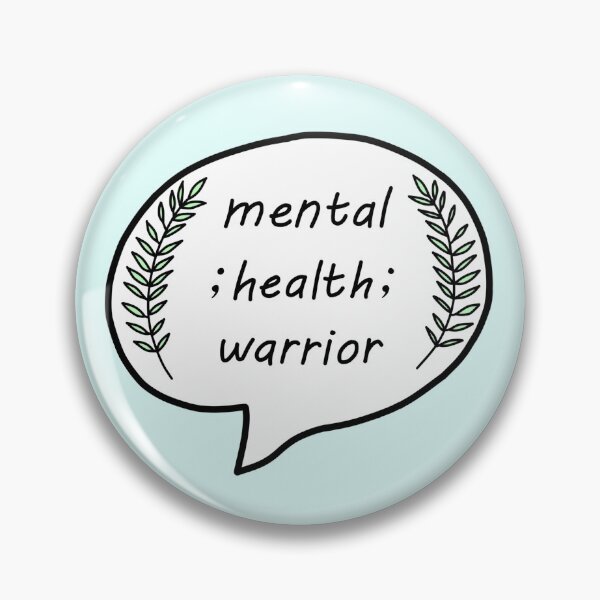 Item preview, Mental Health Warrior ; designed and sold by equityandhugs.