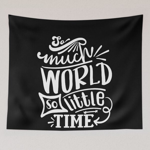 Item preview, so much world so little time - trip and travel  designed and sold by ildafdhome.