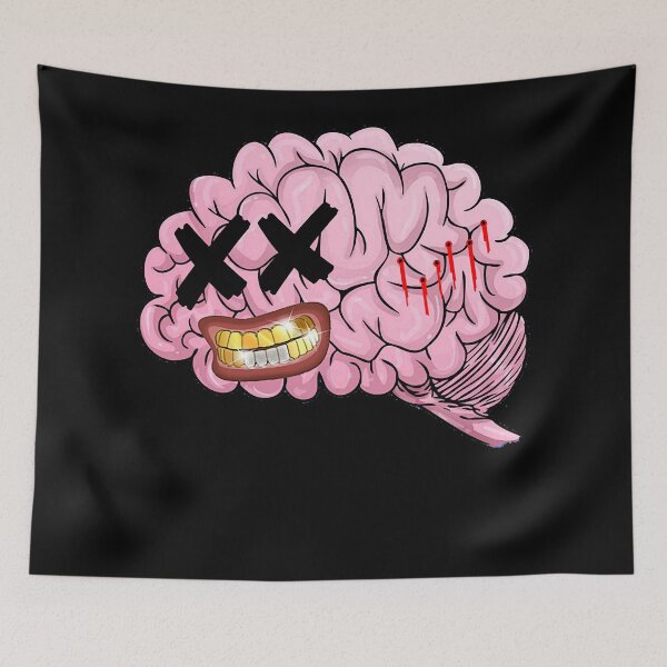 Item preview, Brain smiling comedy zoombie  designed and sold by BowersWanda.
