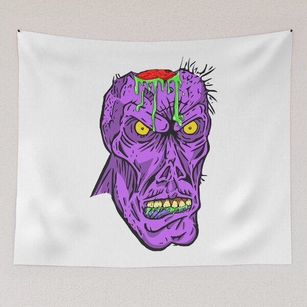 Item preview, brain zoombie horror designed and sold by BowersWanda.