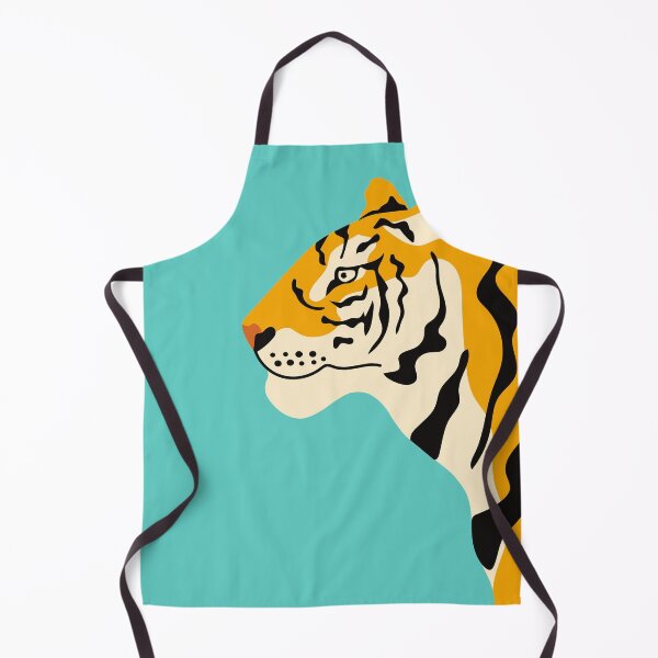 Item preview, Tigre ilustración arte de la pared decoración imprimir naturaleza animales salvaje minimalista pintura abstracta mínima designed and sold by MaMoAn.