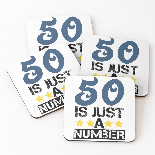 Item preview, Age Is Just A Number 50 designed and sold by Sonatablue.