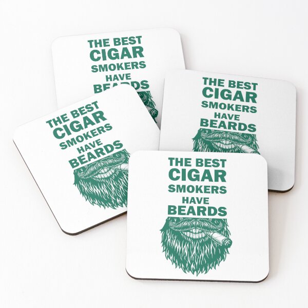 Item preview, The Best Cigar Smokers Have Beards smoking cigar gift designed and sold by alfa-rouk.
