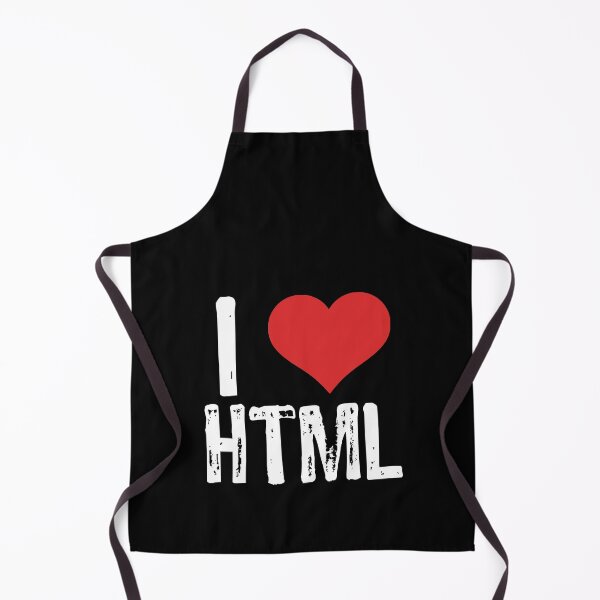 Item preview, I Love HTML designed and sold by The "I Love Everything" Shop.
