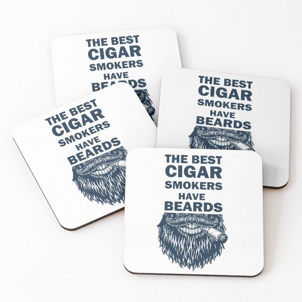 Item preview, The Best Cigar Smokers Have Beards smoking cigar gift designed and sold by alfa-rouk.