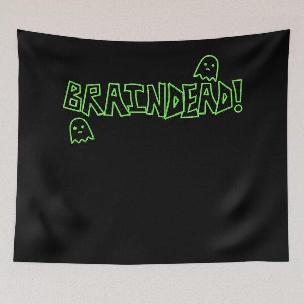Item preview, braindead ghost horror logo designed and sold by BowersWanda.
