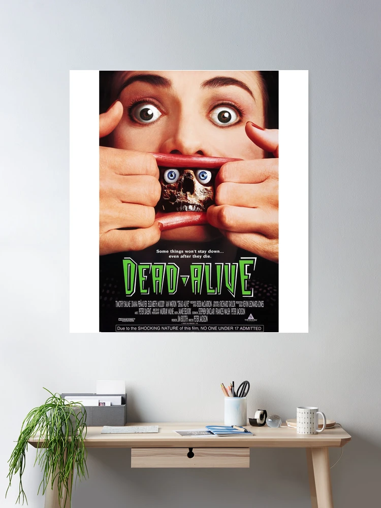 Dead alive horror movie poster