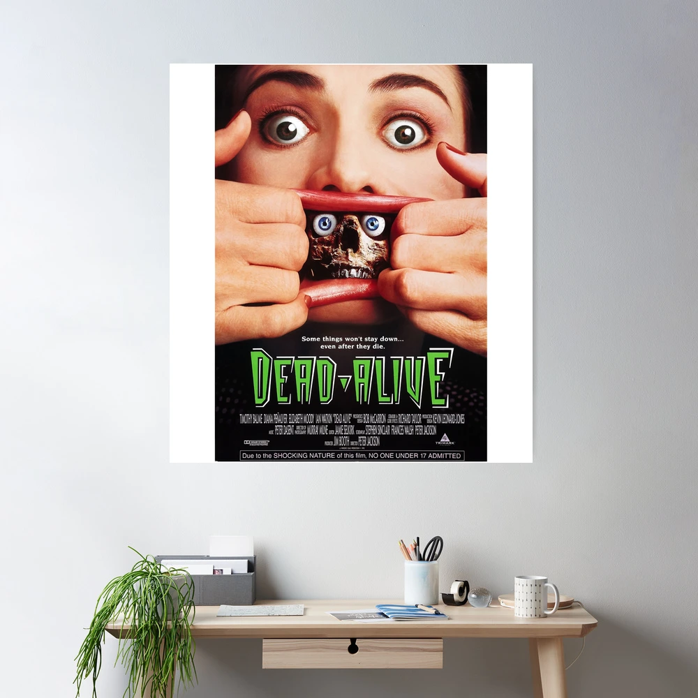Dead alive horror movie poster