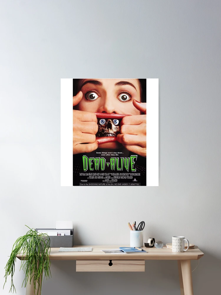 Dead alive horror movie poster