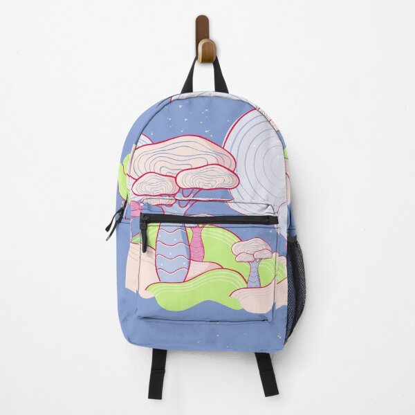 Item preview, Kawaii anime space trees | Pastel and light blue designed and sold by Lena Morf.