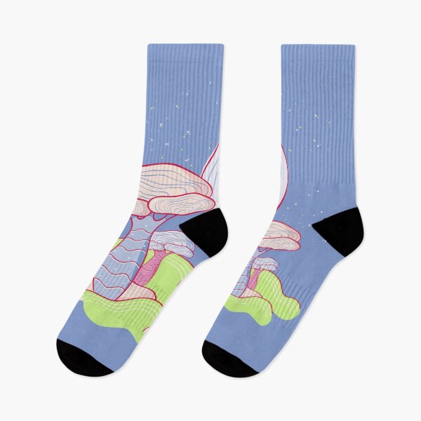 Item preview, Kawaii anime space trees | Pastel and light blue designed and sold by Lena Morf.