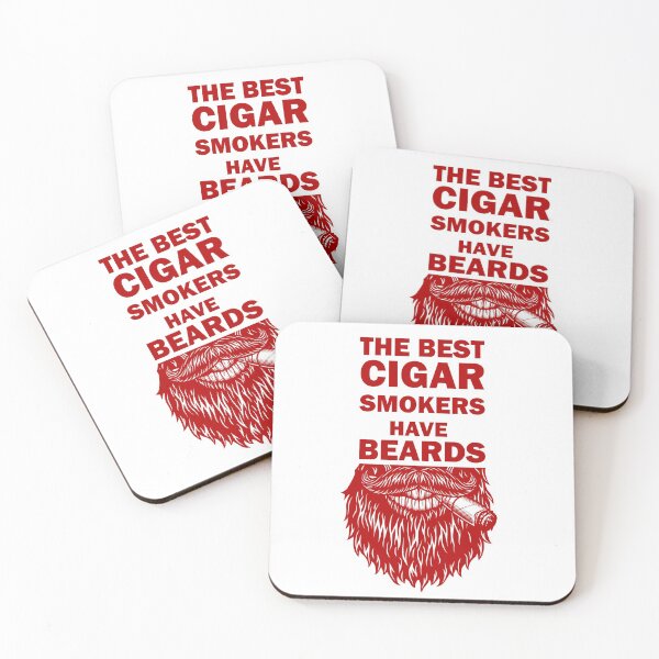 Item preview, The Best Cigar Smokers Have Beards smoking cigar gift designed and sold by alfa-rouk.