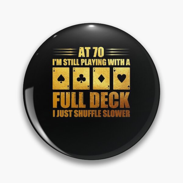 Item preview, 70th Birthday Gift 70 Year Old Cards Full Deck Poker Players designed and sold by FucaGirl.