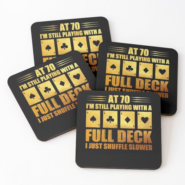 Item preview, 70th Birthday Gift 70 Year Old Cards Full Deck Poker Players designed and sold by FucaGirl.