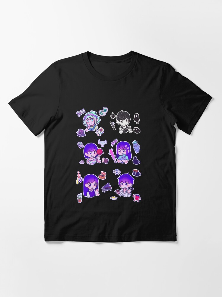 Copy of Omori Tshirt - Omori Game Sticker - Omori Fanart Sticker Art Board  Print for Sale by kaelissa