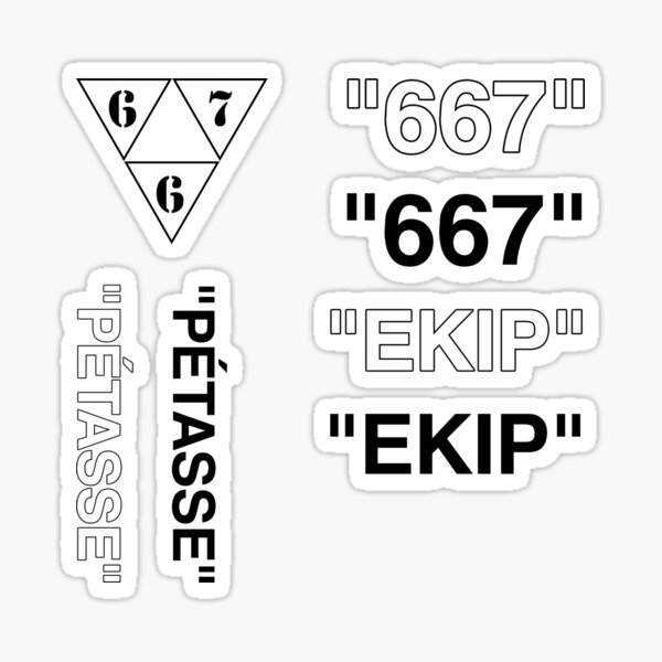 STICKER 667 RAP Ekip Autocollant Sd047 EUR 3,90 - PicClick FR