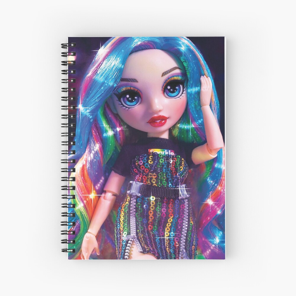 Amaya Raine Rainbow High Doll Spiral Notebook for Sale by