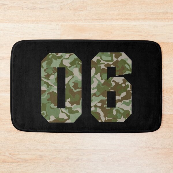 Item preview, Army Camouflage Number Six Soldiers Lucky Number 6 designed and sold by Urosek.