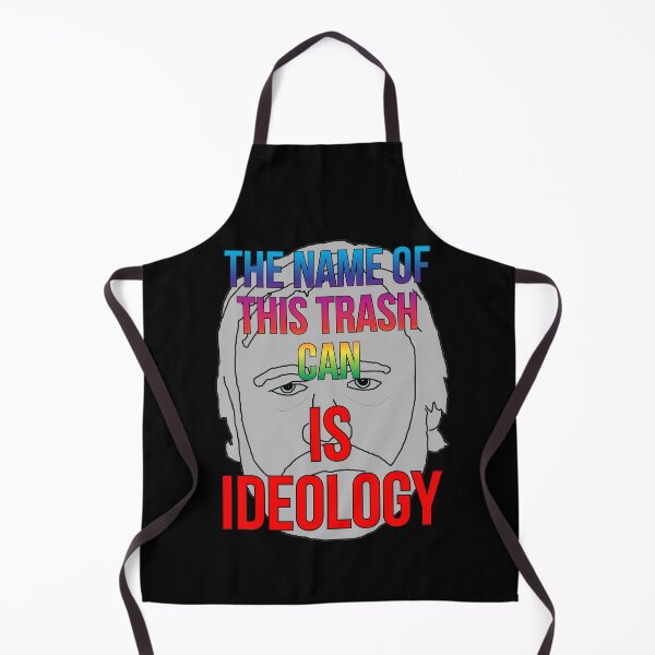Item preview, Slavoj Zizek "This Trash Can Is Ideology" designed and sold by RevolutionInPaint.