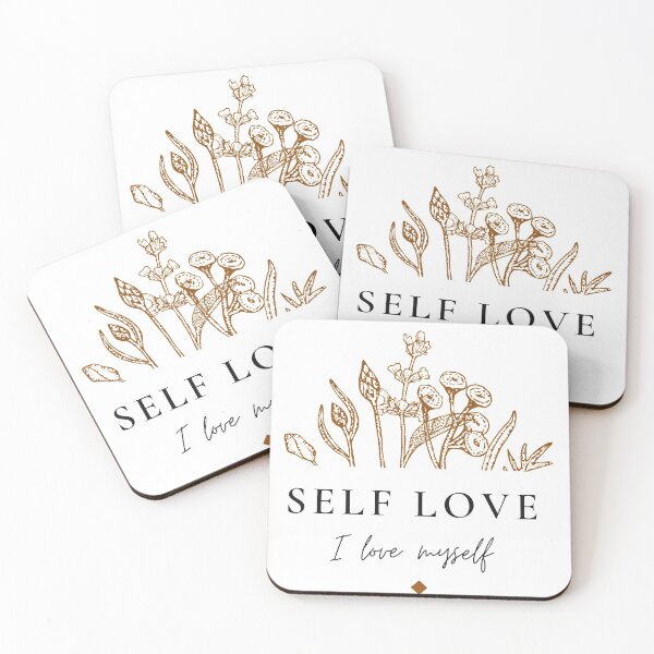 Item preview, SELF LOVE | I LOVE MYSELF | BOSS BABE | GIRL BOSS | B designed and sold by CreativeBlink.