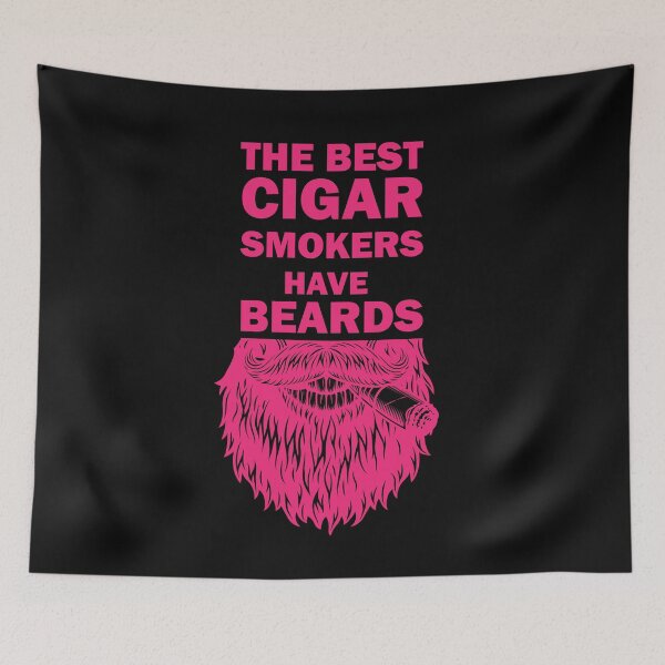 Item preview, The Best Cigar Smokers Have Beards smoking cigar gift designed and sold by alfa-rouk.