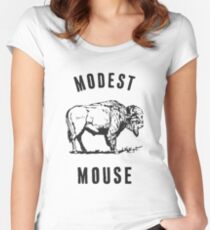 Modest Mouse Buffalo Women's Fitted Scoop T-Shirt