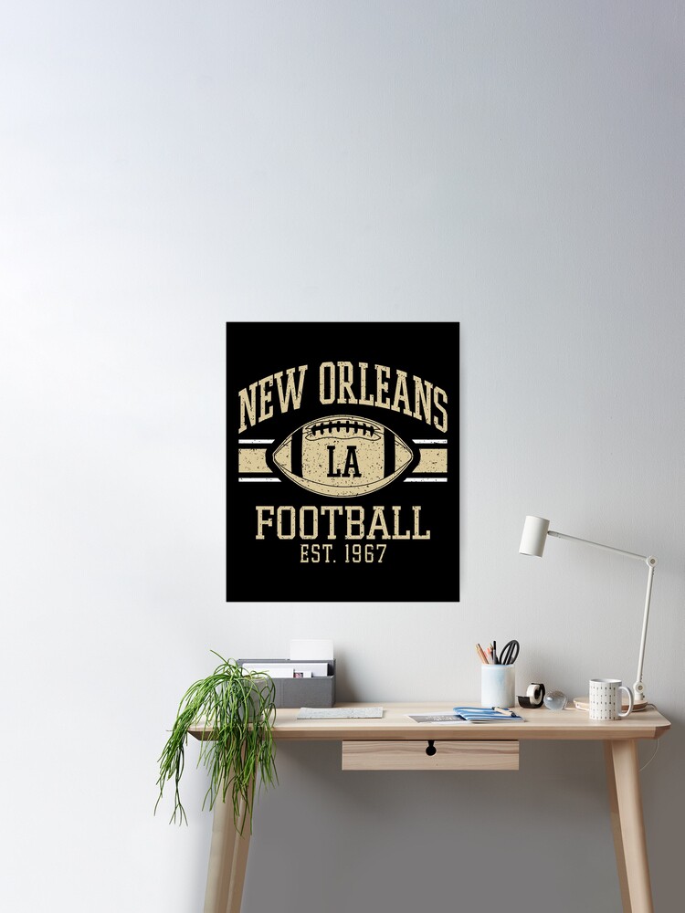 Vintage New Orleans Football Team Louisiana Retro Gifts Men | Classic  T-Shirt