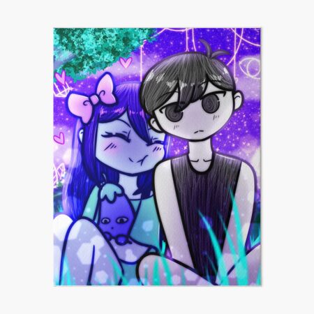 Copy of Omori Tshirt - Omori Game Sticker - Omori Fanart Sticker Art Board  Print for Sale by kaelissa