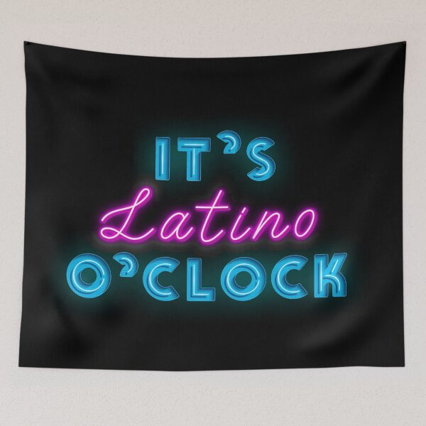 Item preview, It is Latino O`clock Cool Neon Sign For Latino Boyfriend designed and sold by Urosek.