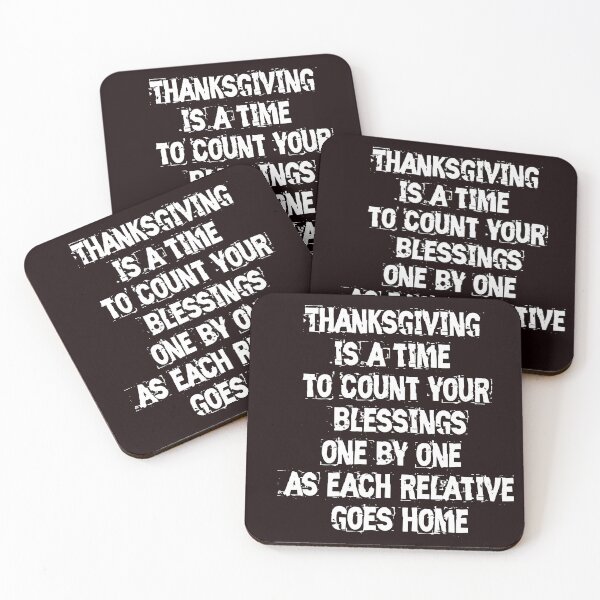 Item preview, Thanksgiving is a time to count your blessings designed and sold by Rachid-Art.
