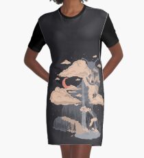Am Fuße des Fox Mountain ... T-Shirt Kleid