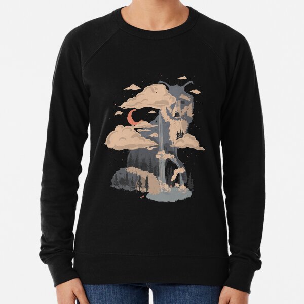 At the Foot of Fox Mountain... Lightweight Sweatshirt