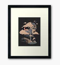At the Foot of Fox Mountain... Framed Print