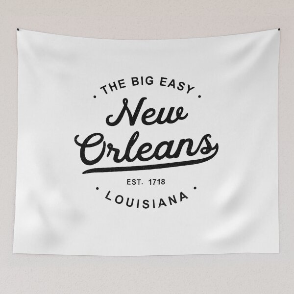 Item preview, Vintage Retro The Big Easy New Orleans Louisiana Since 1718 designed and sold by TommyBaek.