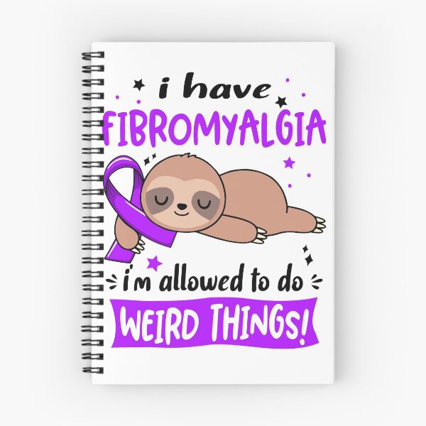 Item preview, Fibromyalgia Awareness Funny I have Fibromyalgia i'm allowed to do Weird Things! designed and sold by JanetShop809.