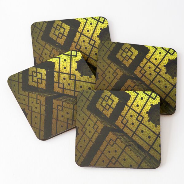Item preview, Digital 3D art golden pattern designed and sold by NexusArts.