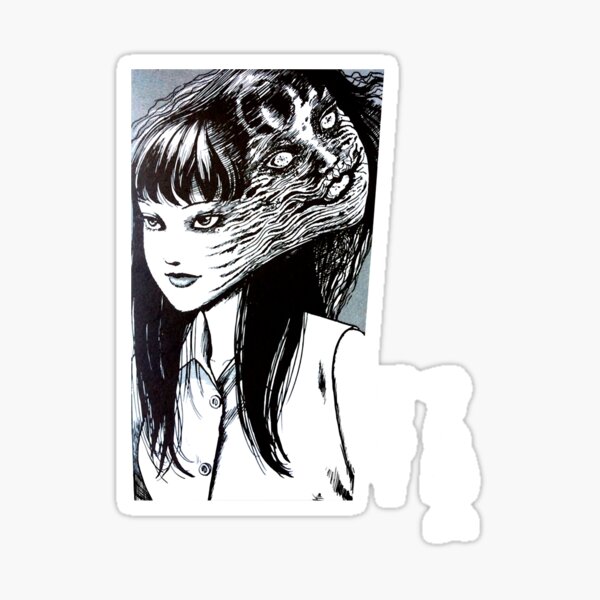 Tomie Junji Ito Sticker For Sale By Veroniquekriege Redbubble